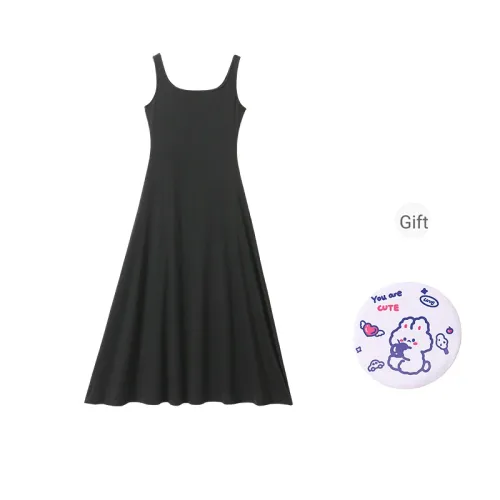 EVPGB Slip Dresses Women's Black