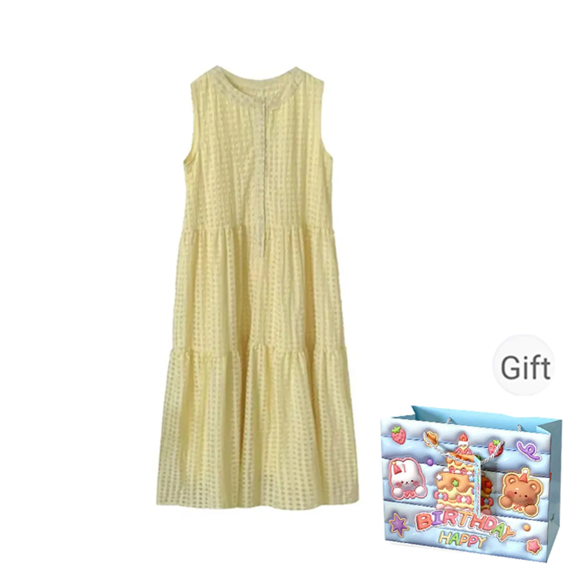 REMOULD Sleeveless Dress Women's Yellow
