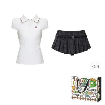 Dippanis Two Piece Skirt Sets Women's