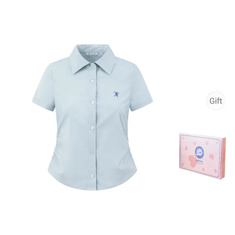 Tokyo Season Shirt Women's Gift Box Set Qing Law Medium Blue-0