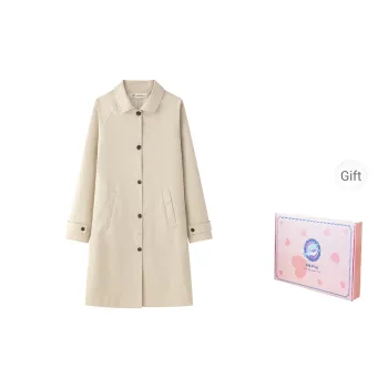 Tokyo Season Trench Coat Women's Gift Box Set Khaki