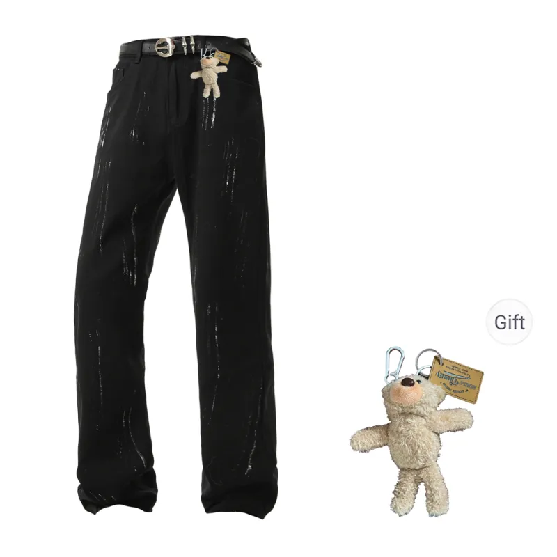 HOKLV Jeans Unisex-5