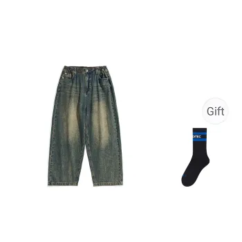 MODITEC Jeans Unisex Blue Yellow