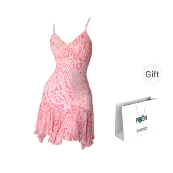 CPAURA Slip Dresses Women's Pink
