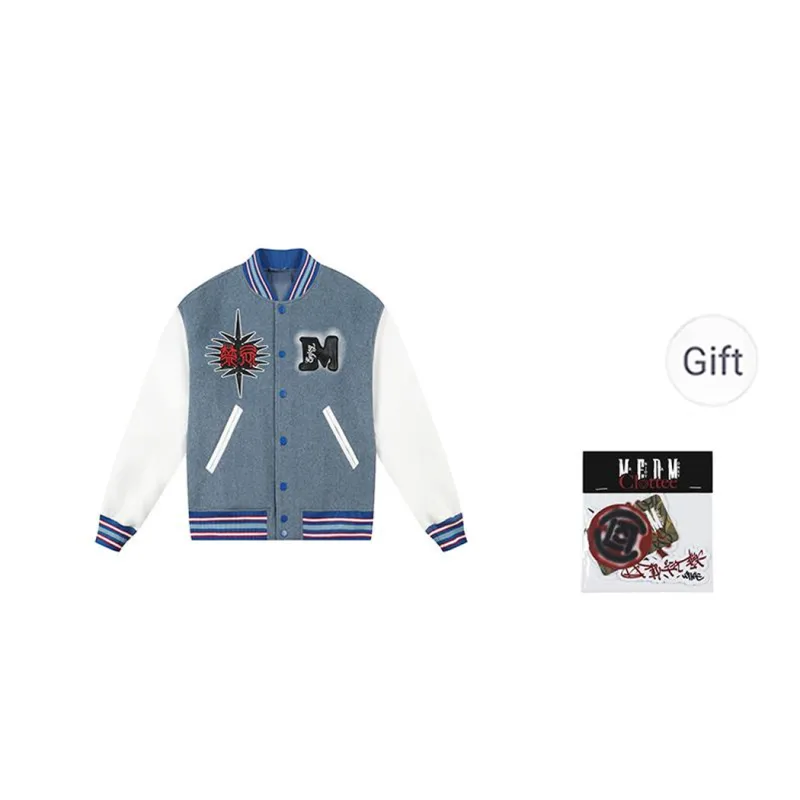 MEDM MEDM X CLOTTEE Collaboration Baseball Jacket Unisex-0
