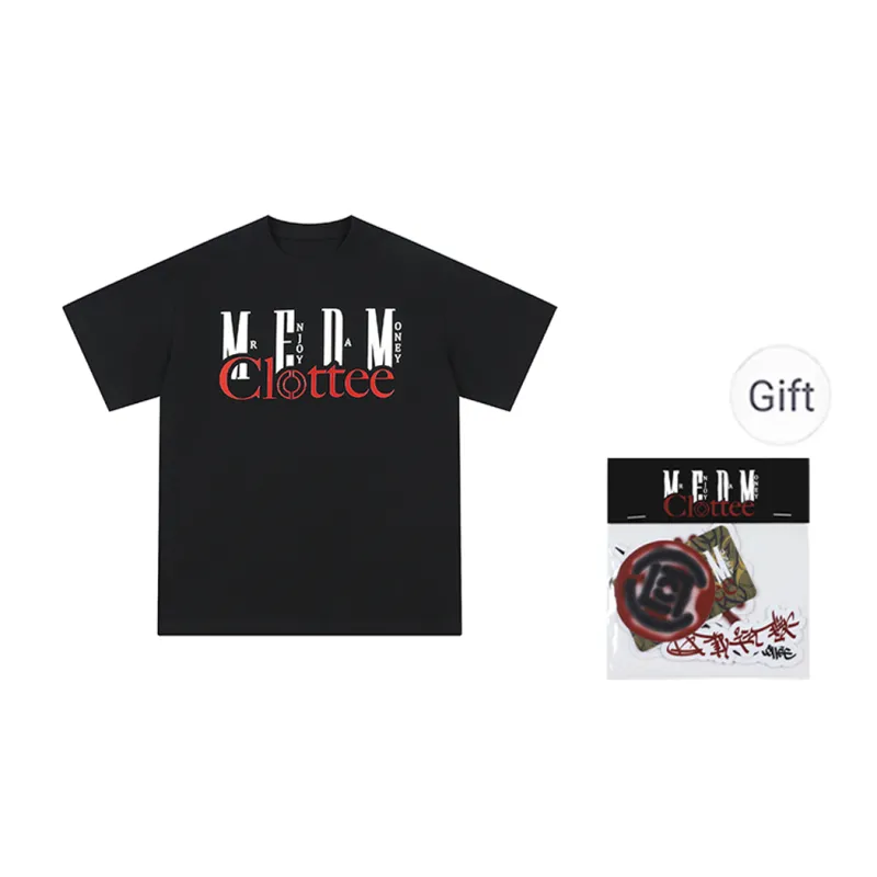 Clottee X MR.ENJOYDA MONEY MEDM X CLOTTEE Collaboration T Shirts Unisex-0