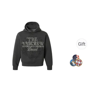 YADcrew Sweatshirt Unisex Dark Gray