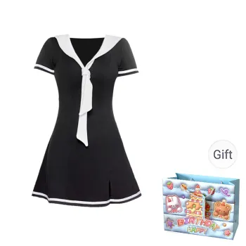 Gentle Welcome Short Sleeved Dress Women's Black