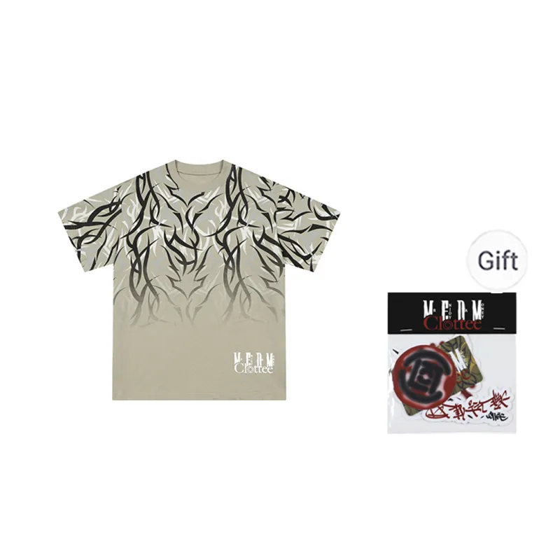 MEDM X CLOTTEE Collaboration Short Sleeved T Shirts Unisex-2