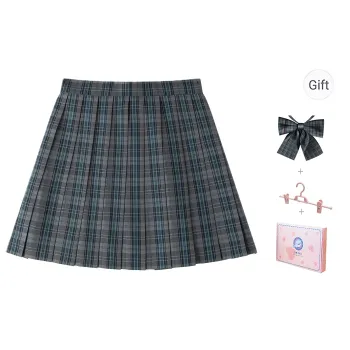 Tokyo Season Casual Short Skirts Women's Gift Box Set Gray Green