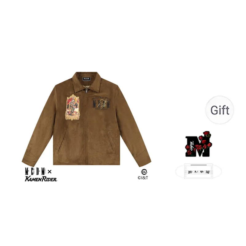 MEDM x JIAMIANQISHI,LIANMINGKUAN MEDMx Kamen Rider Collaboration Collection FW24 Jackets & Coats Unisex Khaki-0