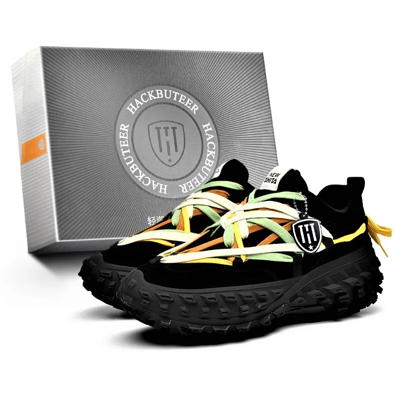 HACKBUTEER Gift Box Set Low-Top Chunky Sneakers Unisex-1