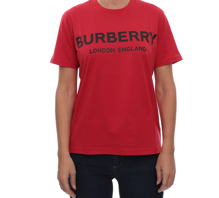 Burberry Beige Jacquard Check T-Shirt