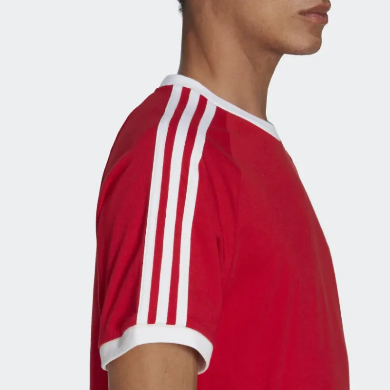 3 stripes tee red hotsell