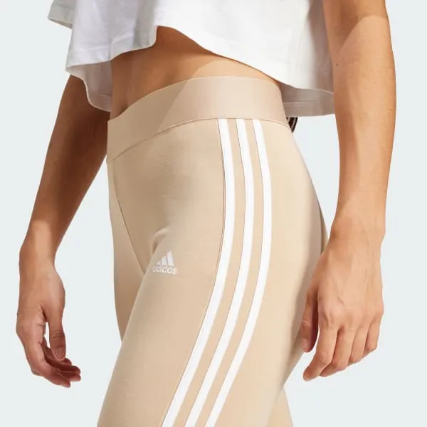 Adidas Essentials Leggings Women's Beige Yellow