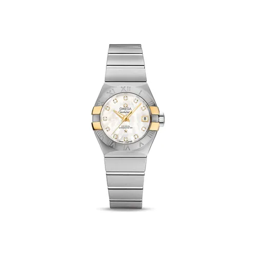 OMEGA Автоматический Механический Movement Женские Часы 27 мм Белый
