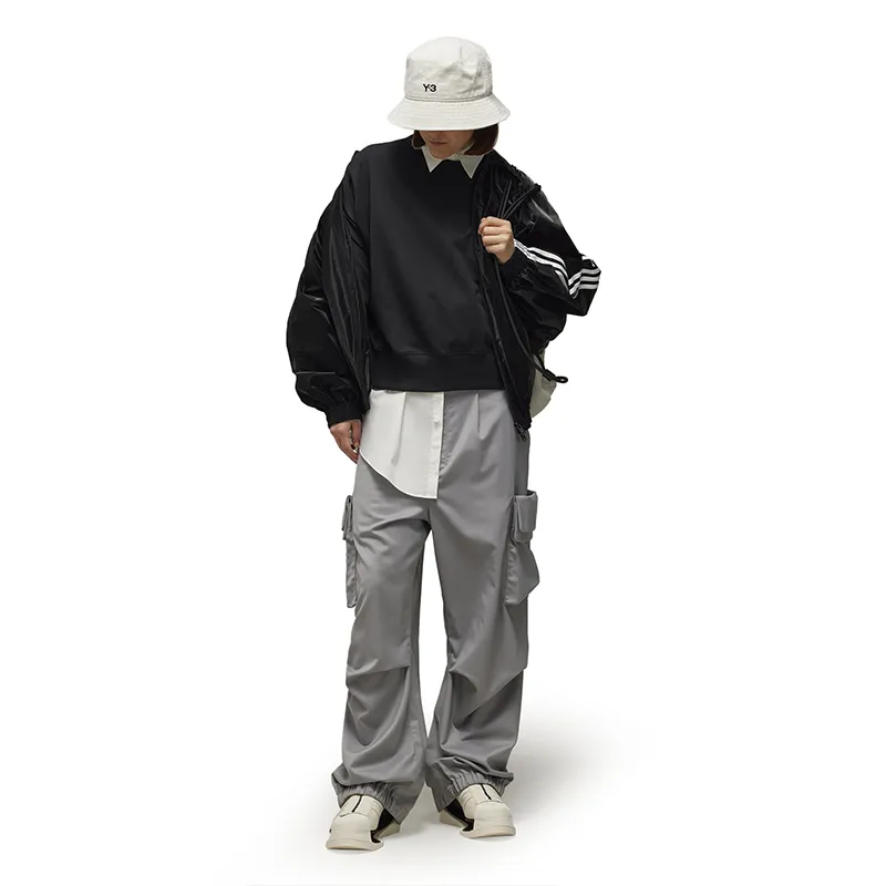 Y 3 Logo Printed Crewneck Sweatshirt-1