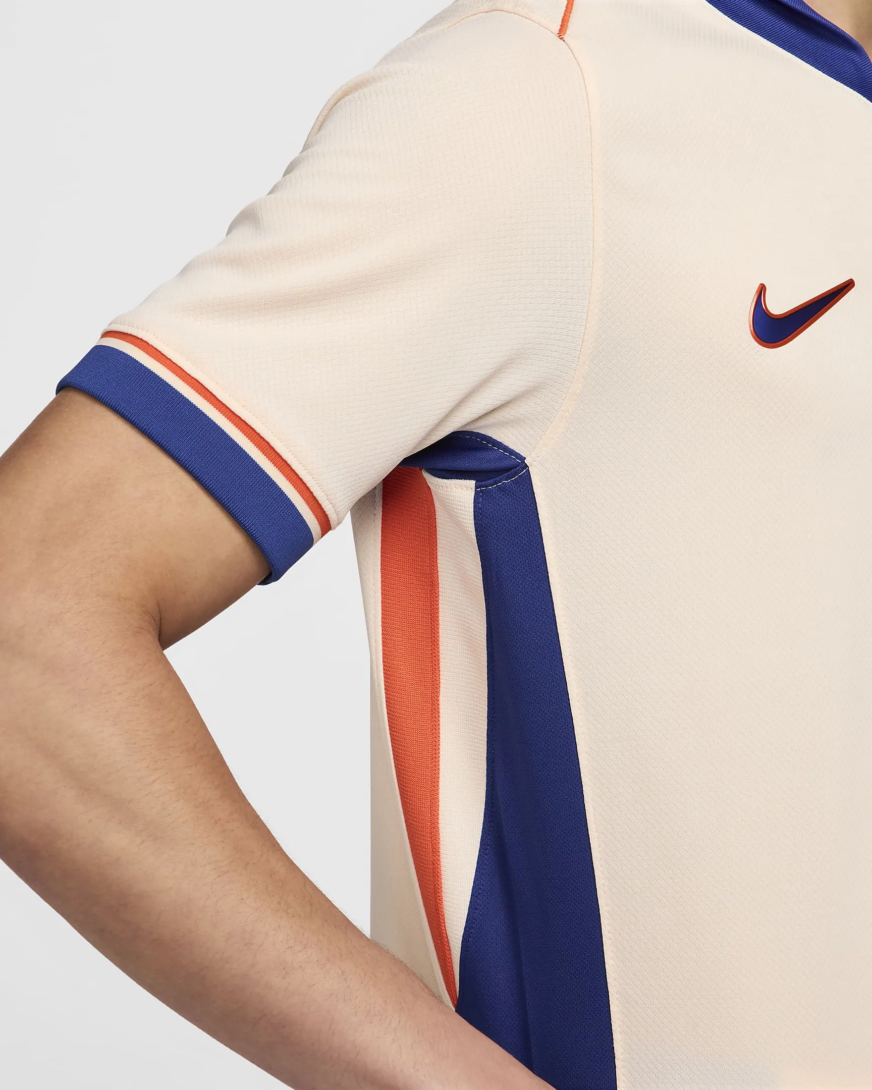 Nike Soccer Jerseys Men Orange Blue