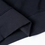 PRADA SS23 Men Solid Round Neck Pullover Long Sleeve Sweatshirt Black