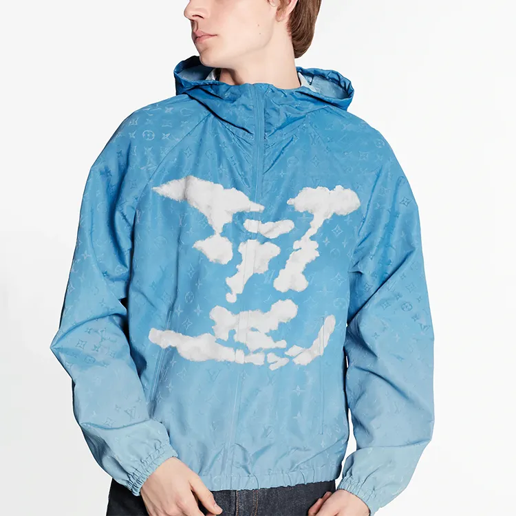 LOUIS VUITTON New Quarterly Products Of LV Jackets Men Sky Blue