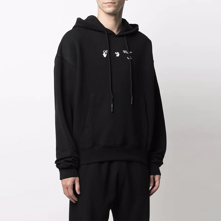 Off-White Marker Arrows Layered Hoodie hotsell