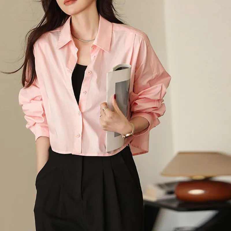 Mt Shirt Women's Light Peach Pink-1