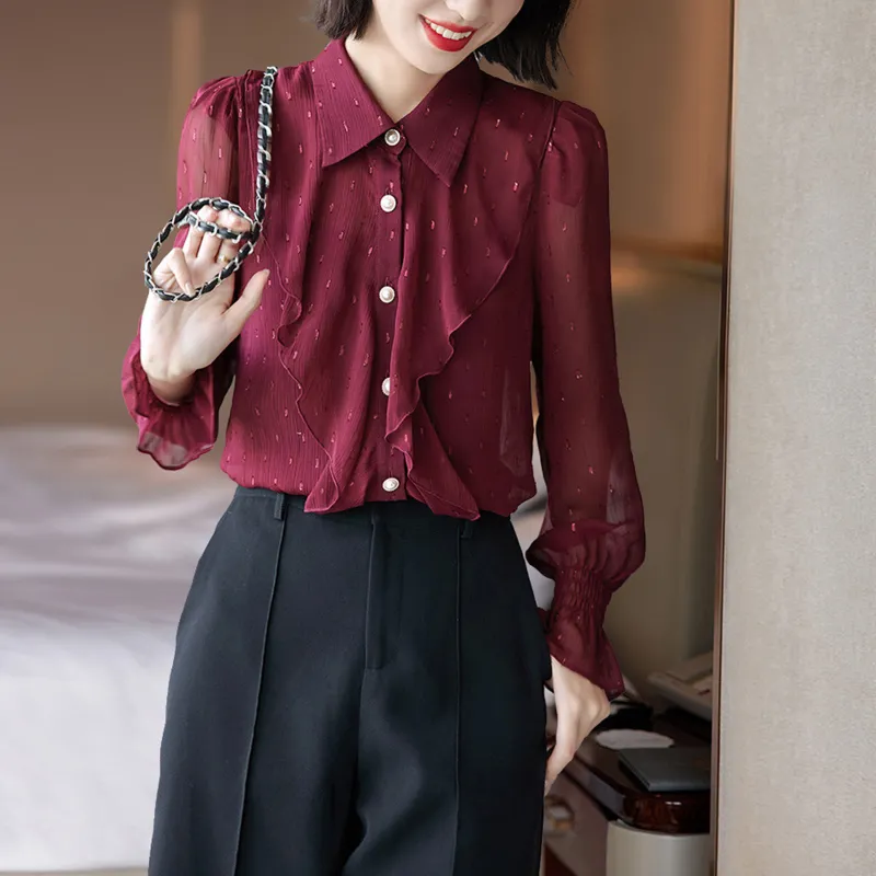 MT Shirts Women's Burgundy-2