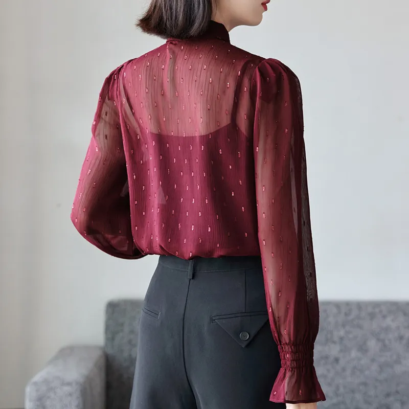 MT Shirts Women's Burgundy-1