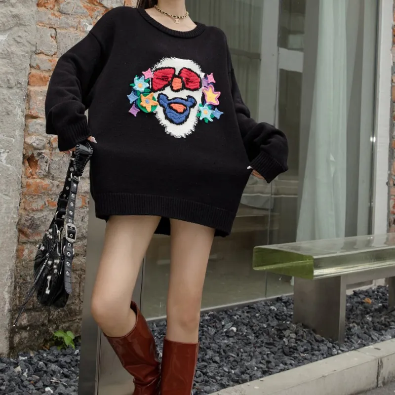 Charlie Luciano Sweater Unisex Black-3