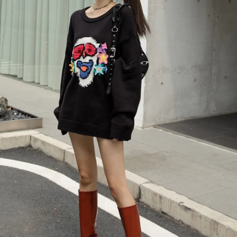 Charlie Luciano Sweater Unisex Black-5