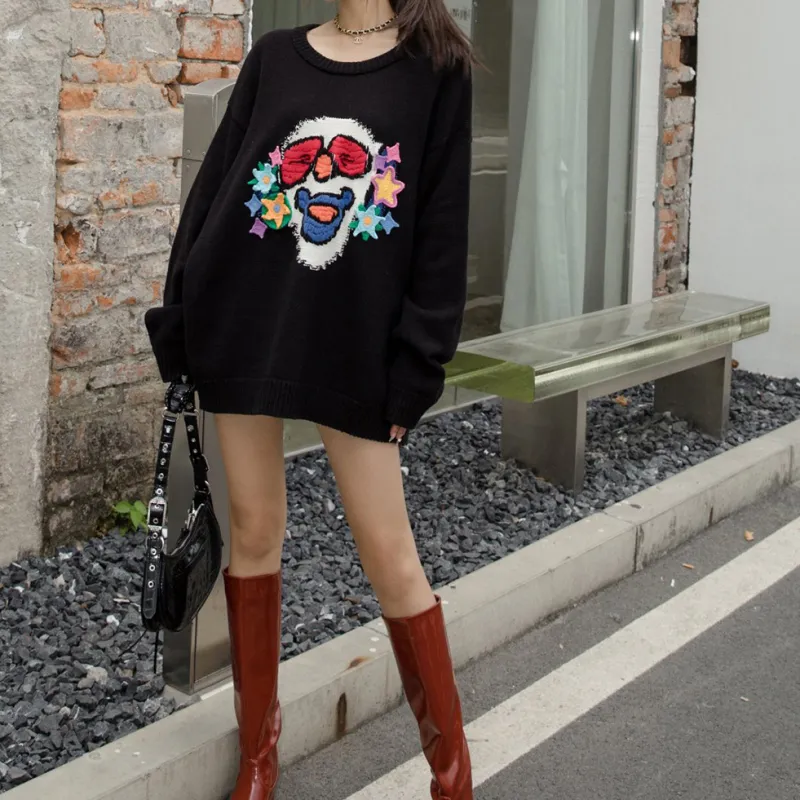 Charlie Luciano Sweater Unisex Black-4