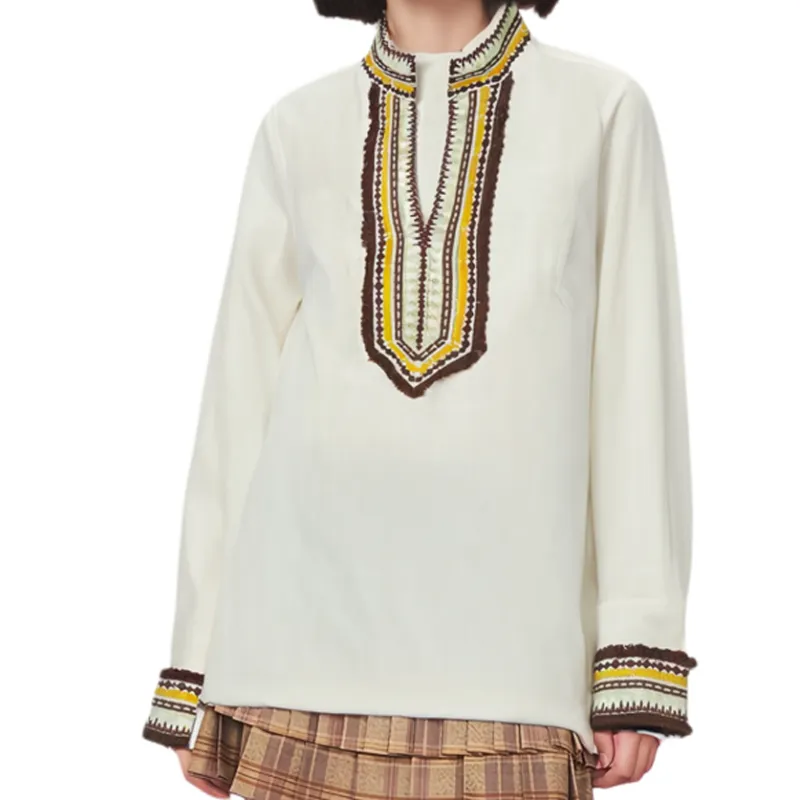 TORY BURCH Shirts Women's Ivory White-1