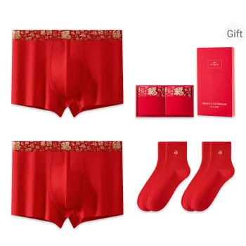 SEPTWOLVES Underwear Gift Boxes Men's 2 Pack Underpants+2 Pack Socks