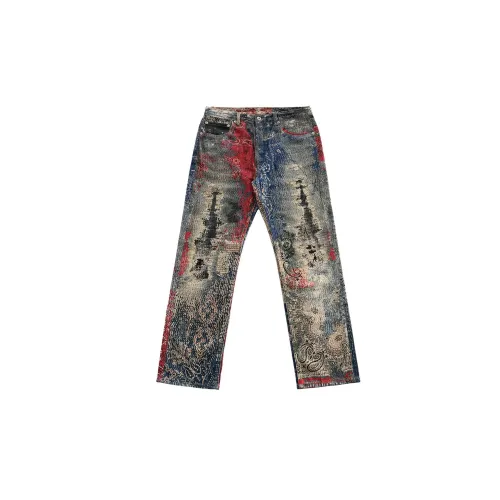 Haonanhuang Jeans Unisex