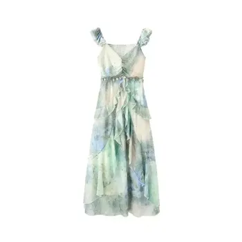WOWI KCKS Sleeveless Dress Women's Green