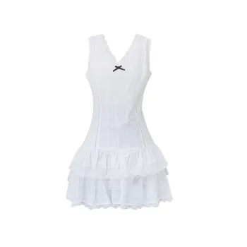 WOWI KCKS Sleeveless Dress Women's White