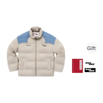 WHOOSIS Puffer Jacket Unisex Khaki