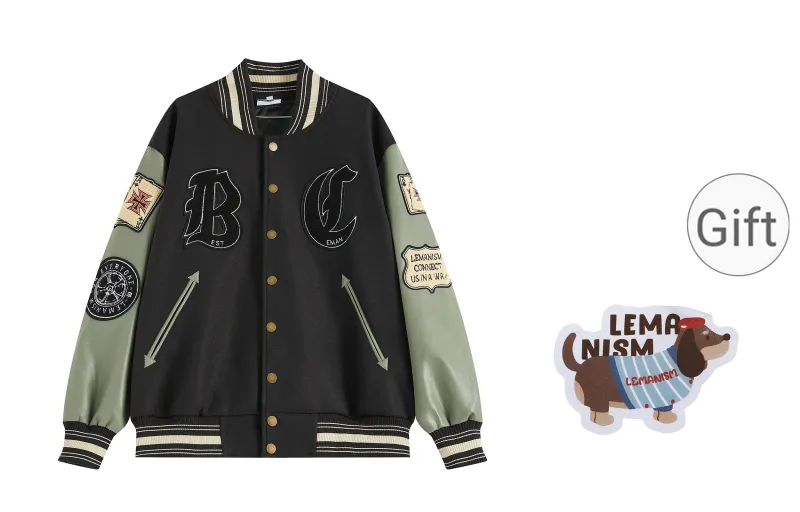 LEMANISM Baseball Jacket Unisex-5