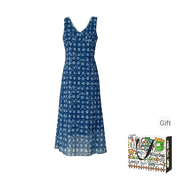 HAPG Sleeveless Dresses Women's-5