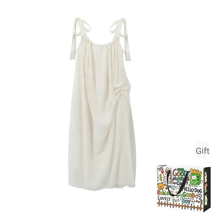 HAPG Slip Dress Women's Beige Apricot-0