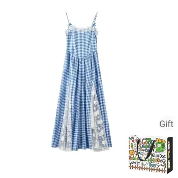 HAPG Slip Dresses Women's Blue