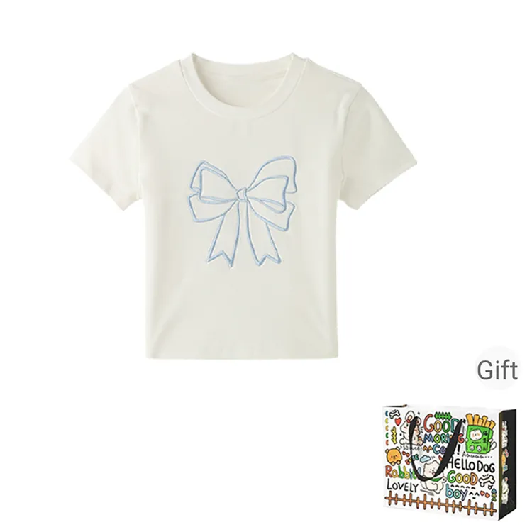HAPG T Shirts Women's White-0