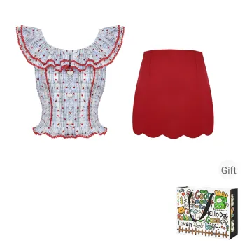 HAPG Two Piece Skirt Sets Women's