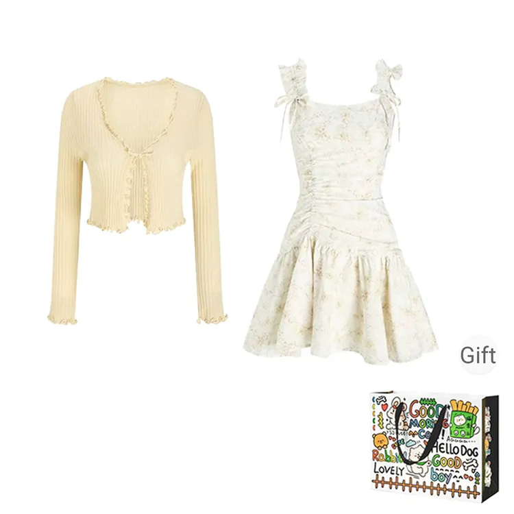 HAPG Two Piece Skirt Sets Women's-0