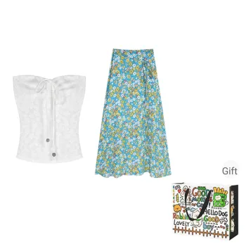 HAPG Two Piece Skirt Sets Women's