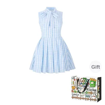 Dippanis Sleeveless Dress Women's Blue
