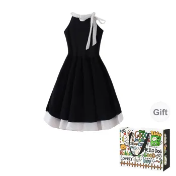 Dippanis Sleeveless Dress Women's Black
