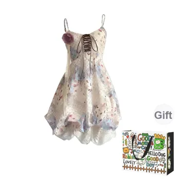 Dippanis Slip Dress Women's Floral