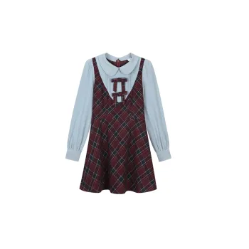 ANNIBUHUO Long Sleeved Dresses Women's