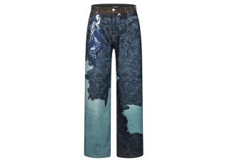 Charlie Luciano Jeans Unisex Blue